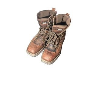 Cody James 8"Ase7 Disruptor Mens Size 11D Brown Nano Composite Toe Work Boots